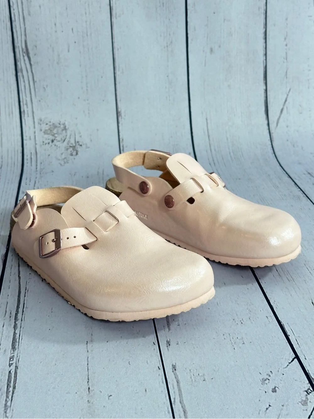 Birkenstock Kay Birko-Flor Clog size 34 (3 US) GRACEFUL LIGHT ROSE color